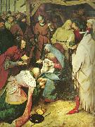 konungarnas tillbedjan Pieter Bruegel